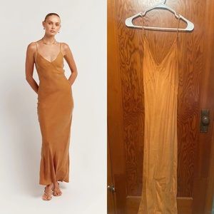 Dissh Tumeric Pelly Slip Dress